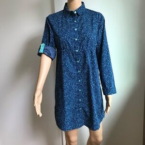 Final sale Like new Xhilaration teal sleep Shirt Dress lounge dress night shirt